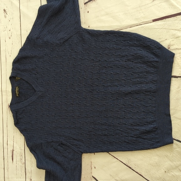 Joseph & Lyman sweater, 100% merino wool, v-neck, size XL, unisex - Picture 2 of 10